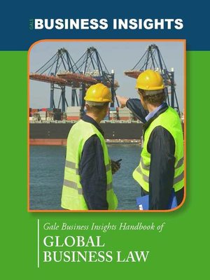 cover image of Gale Business Insights Handbook of Global Business Law